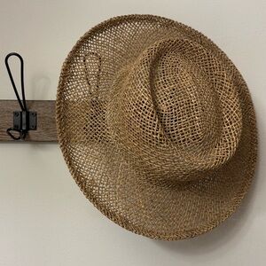 Falls Creek Brown Woven Straw Hat